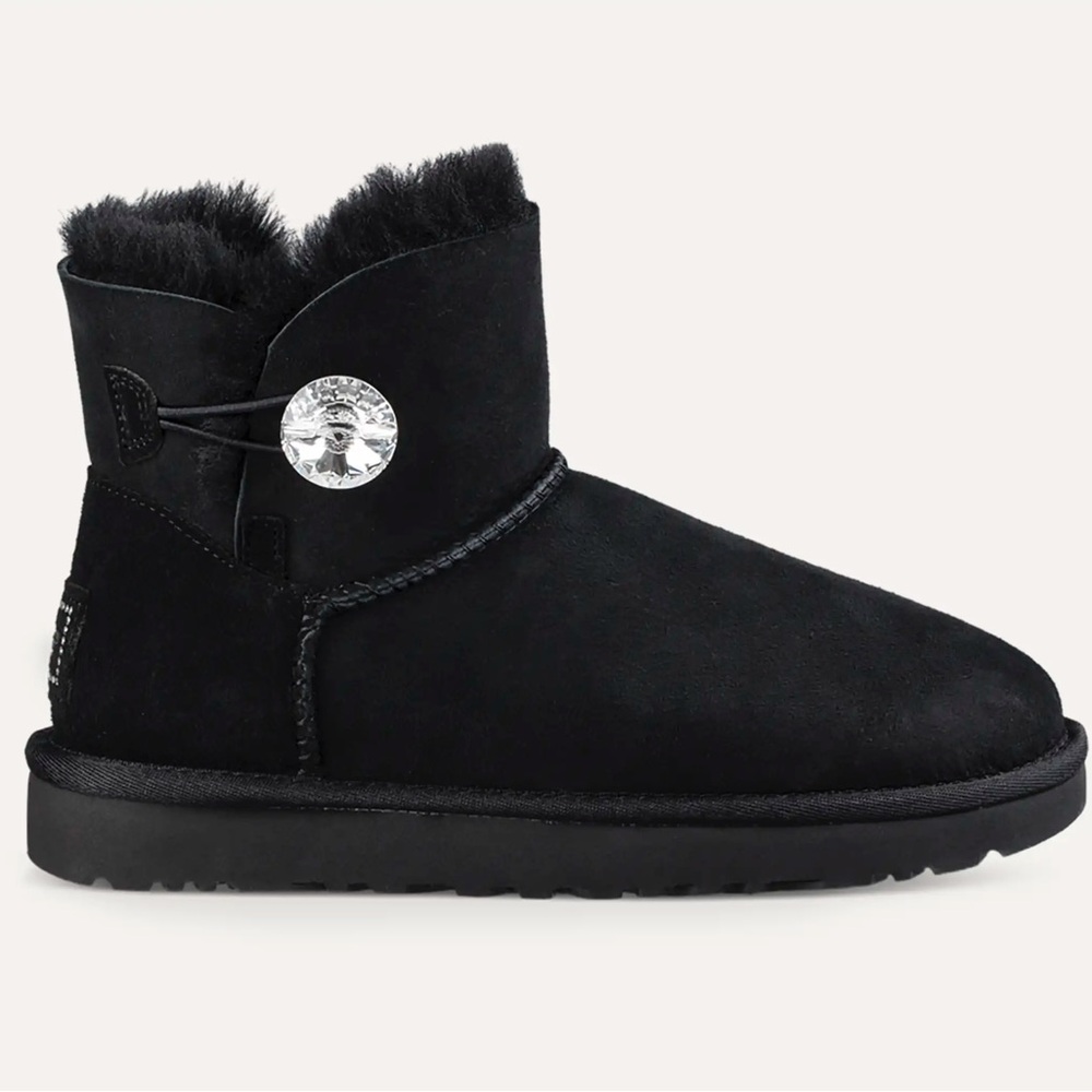 UGG Mini Bailey Button Bling Boot